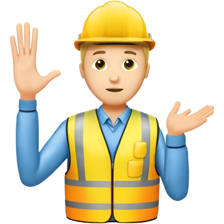 airport marshaling  emoji
