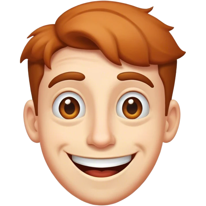 Create me a funny guy emoji