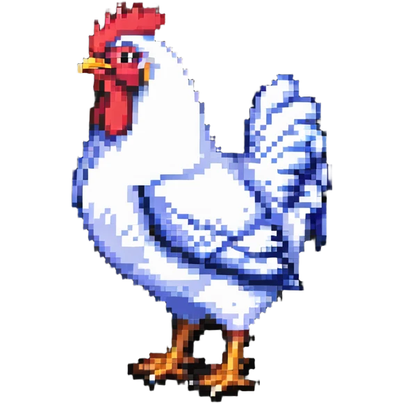 farm chicken emoji
