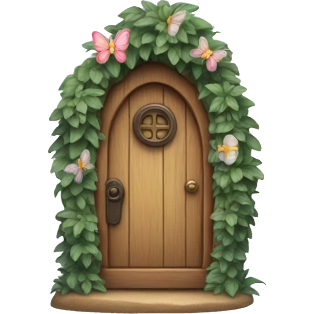A fairy door emoji