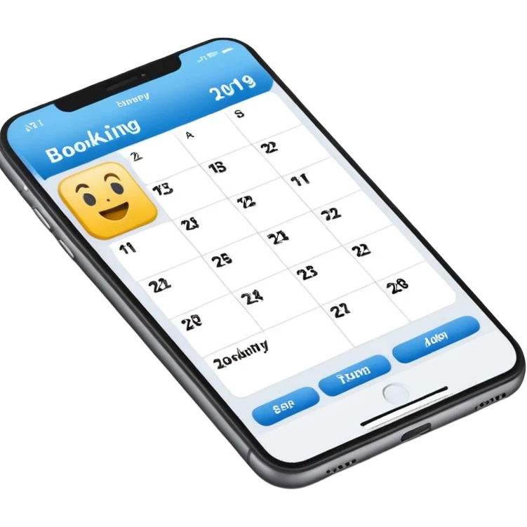 online booking schedule emoji