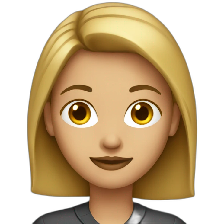 Female journalist emoji