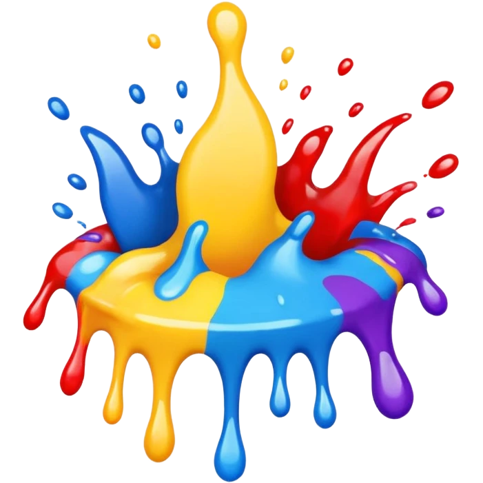 Splash paint emoji