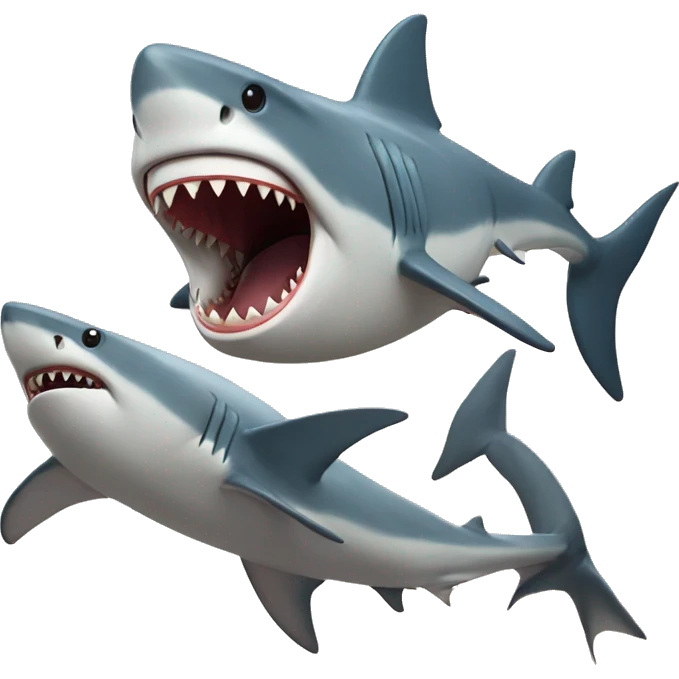 shark with thophat emoji