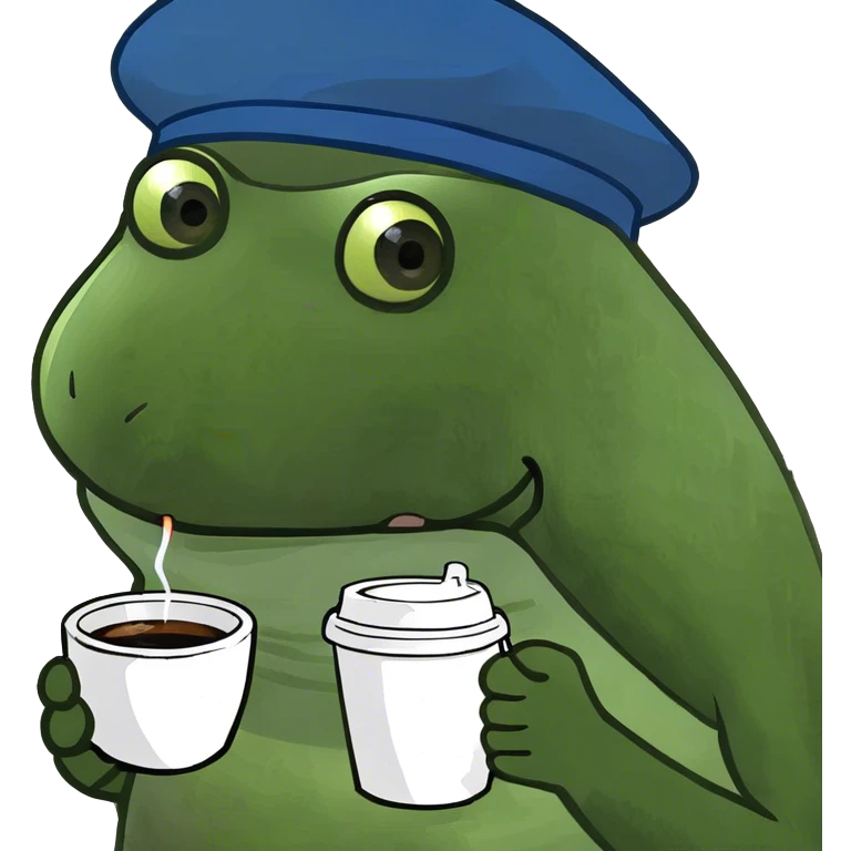 Morning coffee emoji