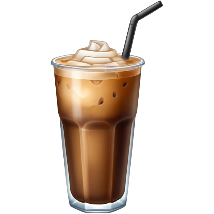 Ice coffee emoji