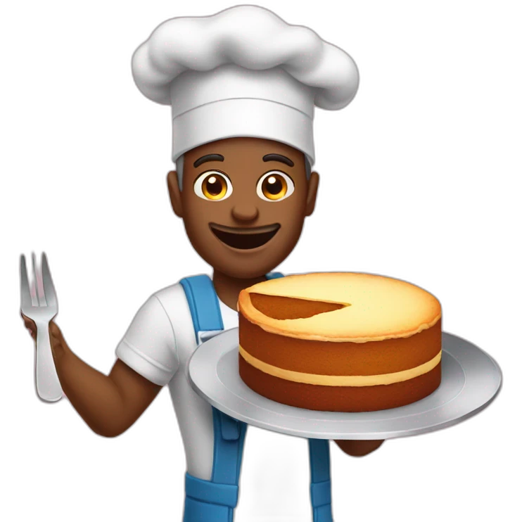 Pan + Cake emoji