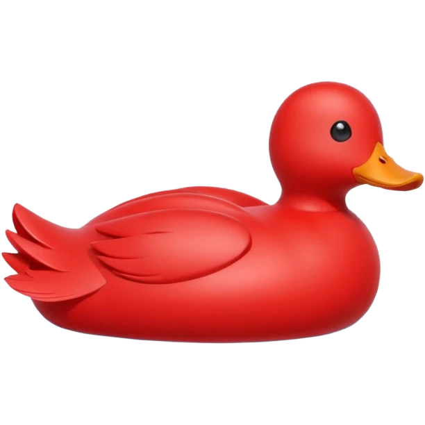red toy duck emoji