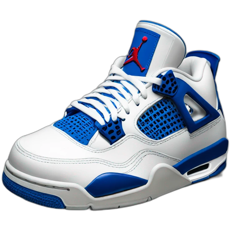 Jordan 4 bleu emoji