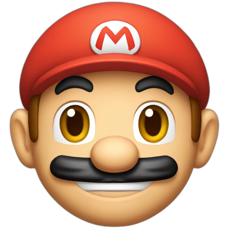 mario face emoji