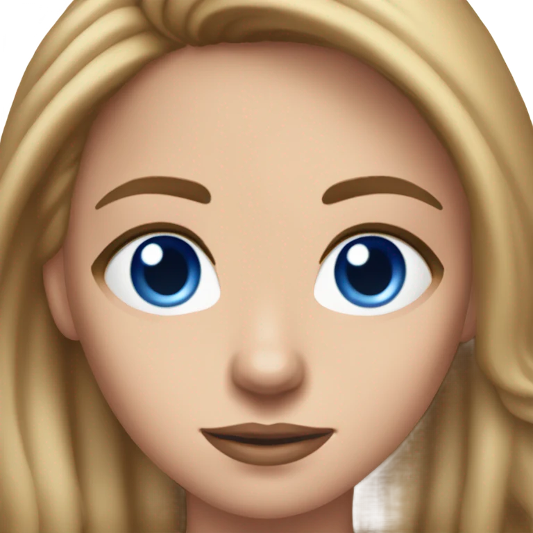 white girl with blue eyes and brown hair in a 76er jersey emoji