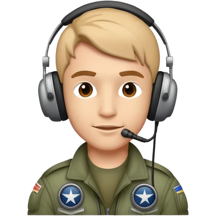 jet fighter headphones emoji