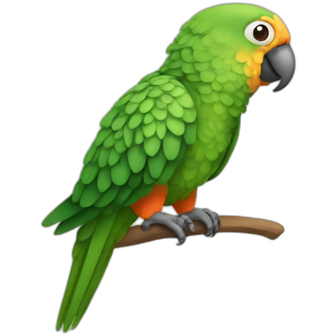 Psitaccus parrot emoji