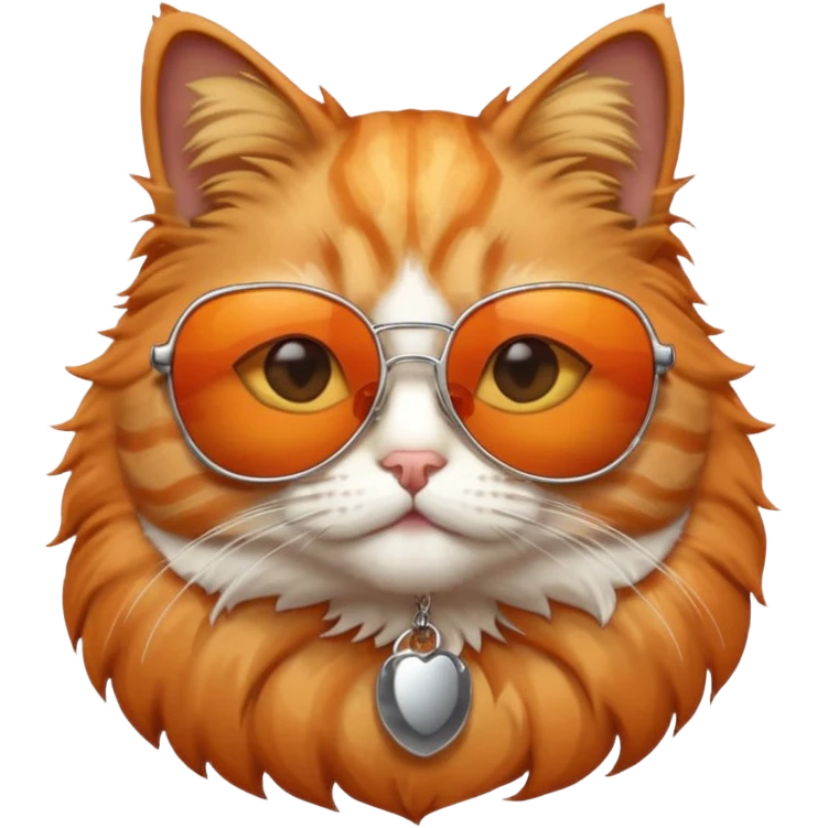 Cat wearing sunglasses emoji