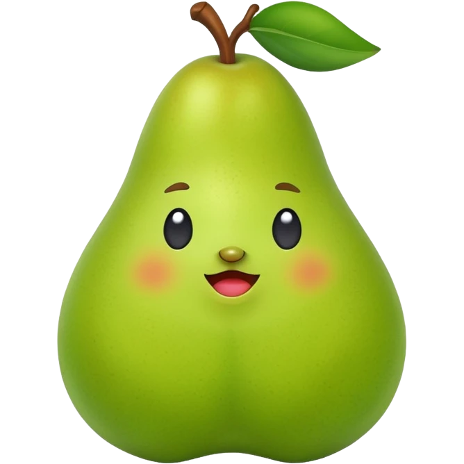 Twirking pear emoji