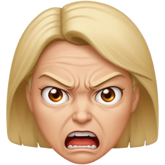 Mad mom emoji