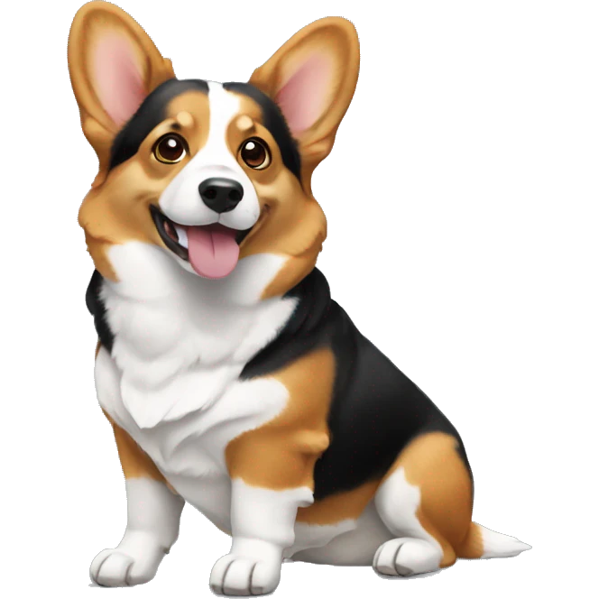 corgi Tricolor emoji