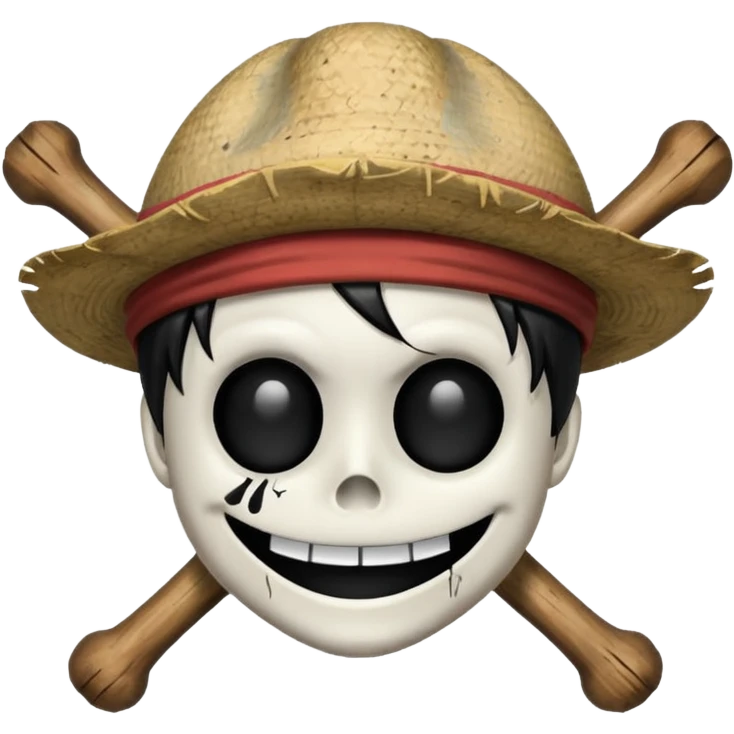 Jolly Roger of luffy emoji