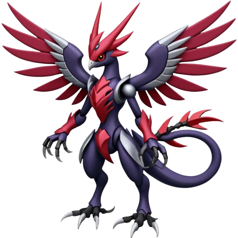 Palkia-Corviknight-Scizor-Darkrai-Genesect-Lunala-Vikavolt-fusion emoji