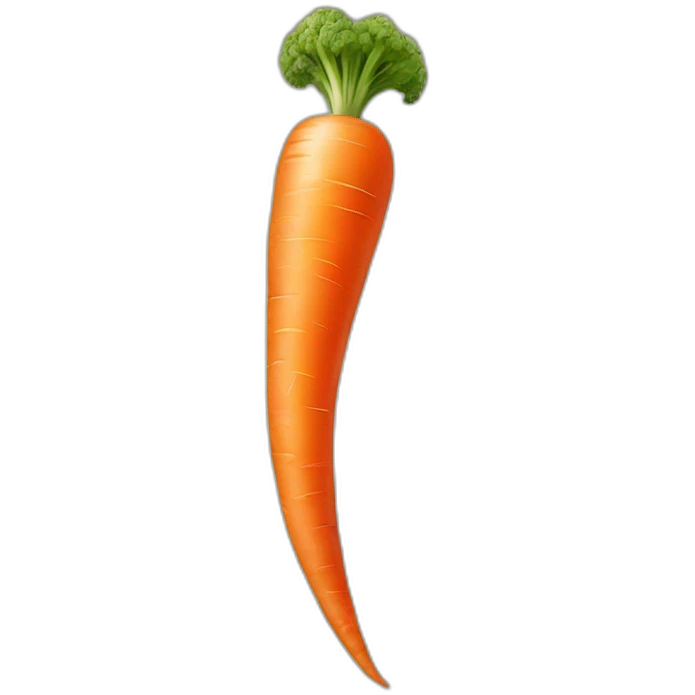 mistic carrot number 2 emoji