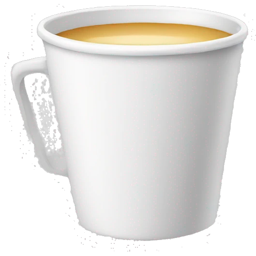 white cup emoji