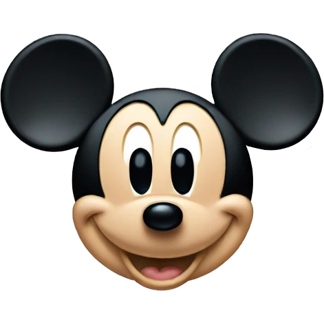 mickey mouse emoji