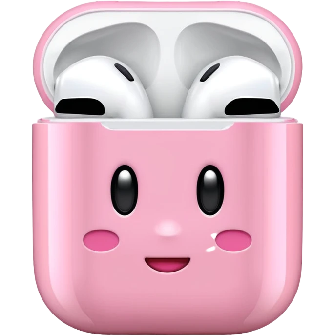 Kirby Airpods emoji