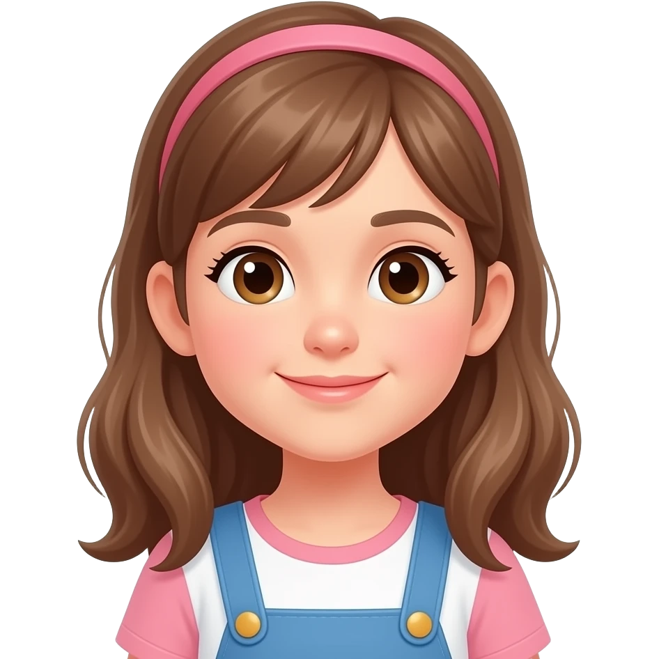 child girl at the amusement park emoji