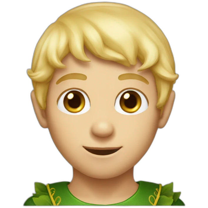 boy-blond-hair-on-his-eyes-with-elf-ears emoji