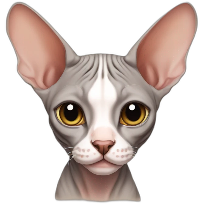 cute great sphynx emoji