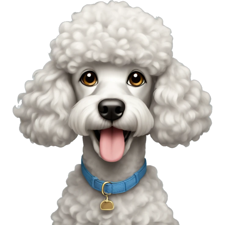 Poodle dog masculine  emoji