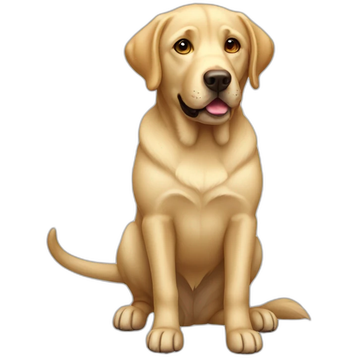 Labrador dog emoji