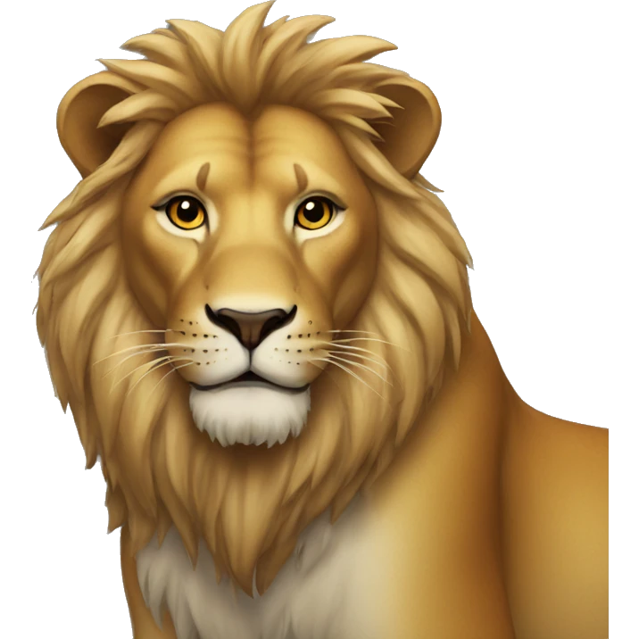 Lion enragé  emoji