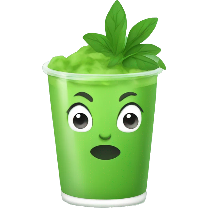 Green smoothies  emoji
