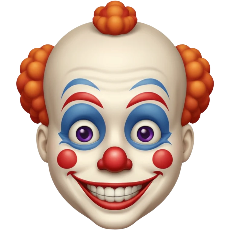 it clown icon neckless  emoji