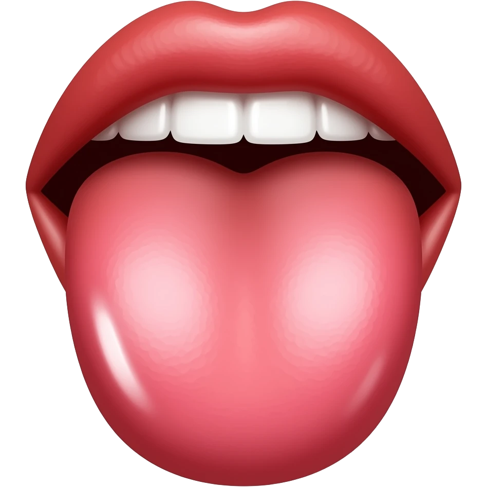 A tung licking vagina emoji