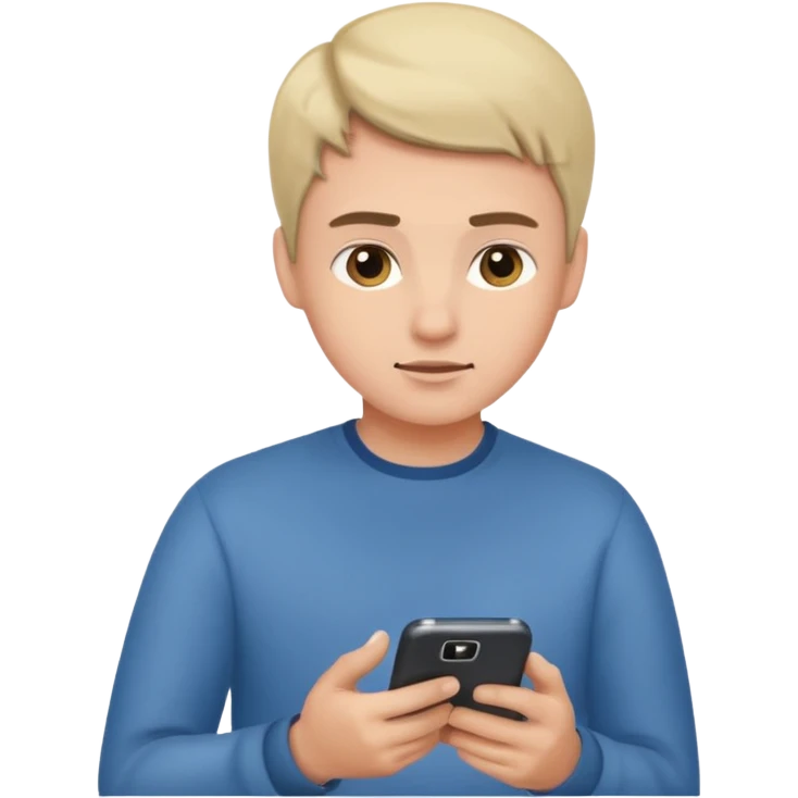 phone scrolling emoji