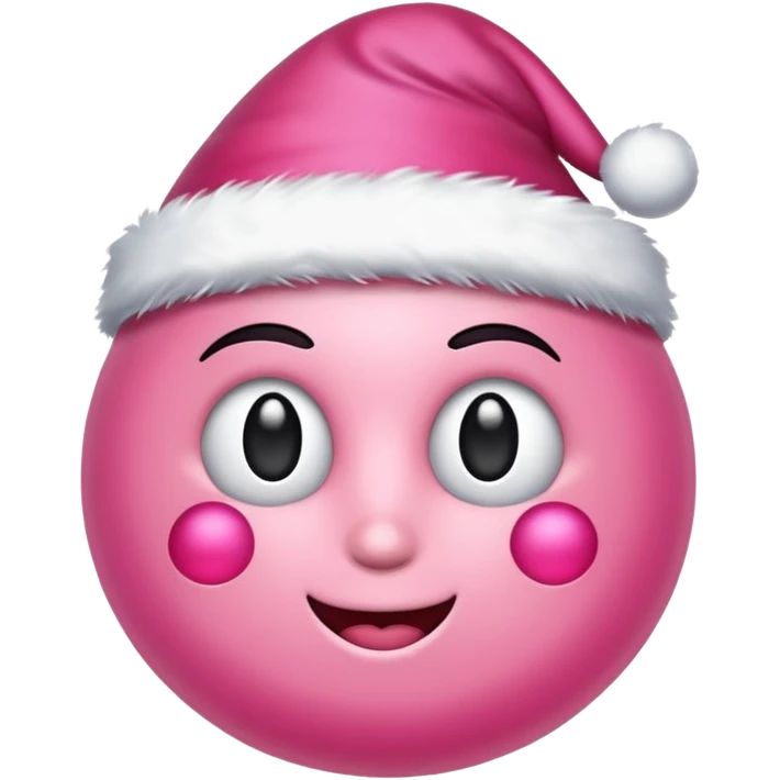 Natal rosa emoji