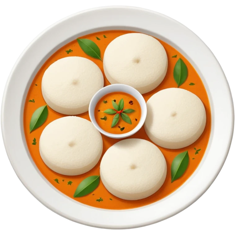 2 idli sambar  emoji