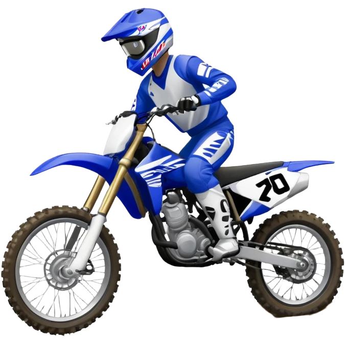 Кроссовый мотоцикл yamaha yz250 emoji