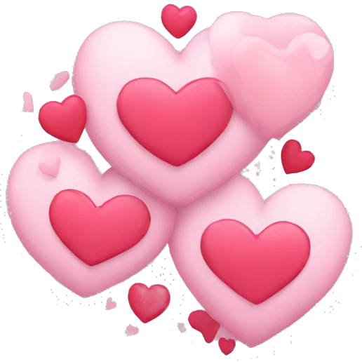 cute hearts emoji