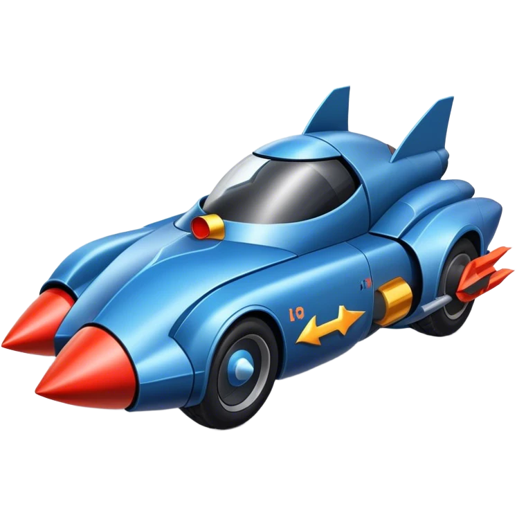 BATMOBIILE IN ROCKET !!! emoji