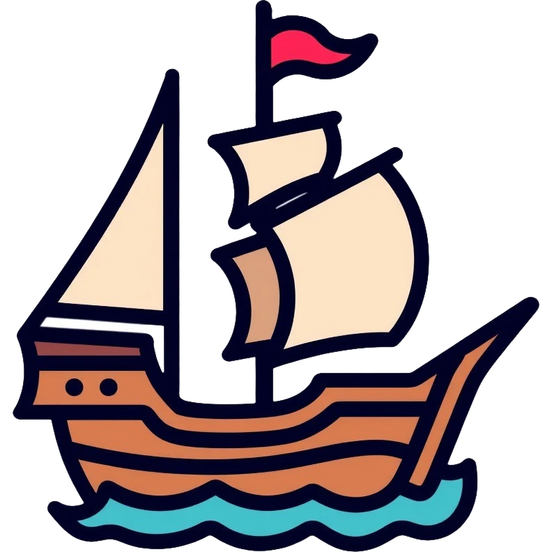 pirate ship emoji