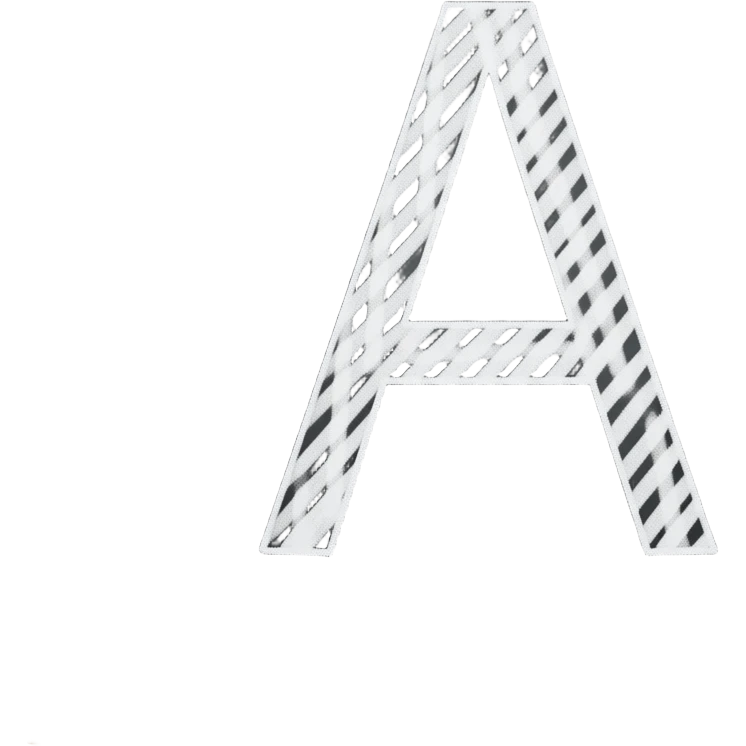 letter A written with chalk emoji