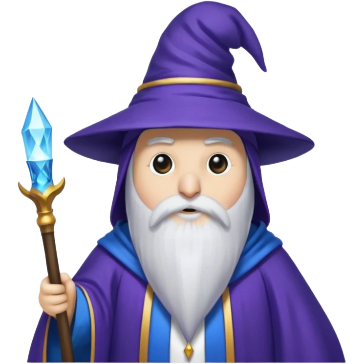 Penguin Wizard emoji