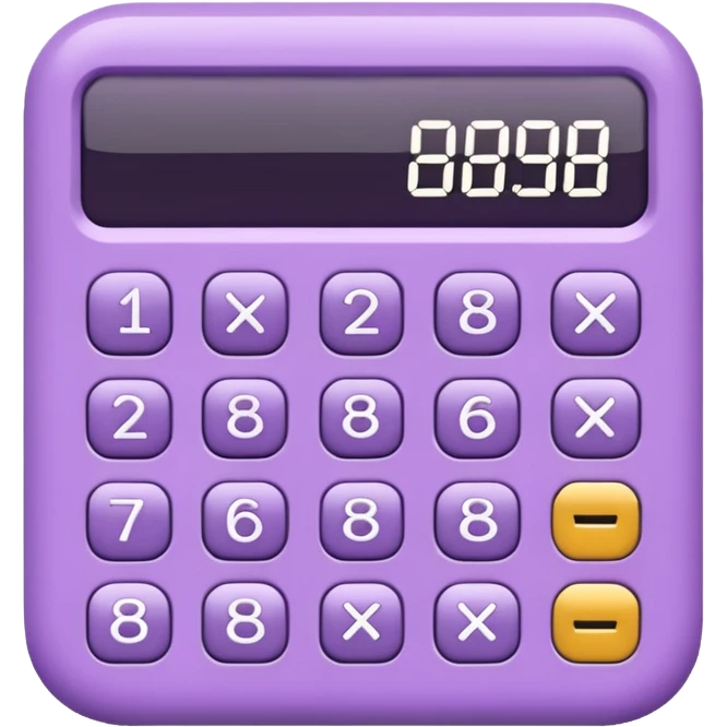 LILAC CALCULATOR emoji