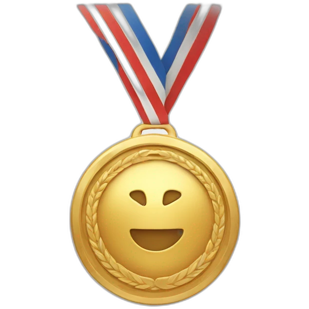 Gold 1st place medal emoji