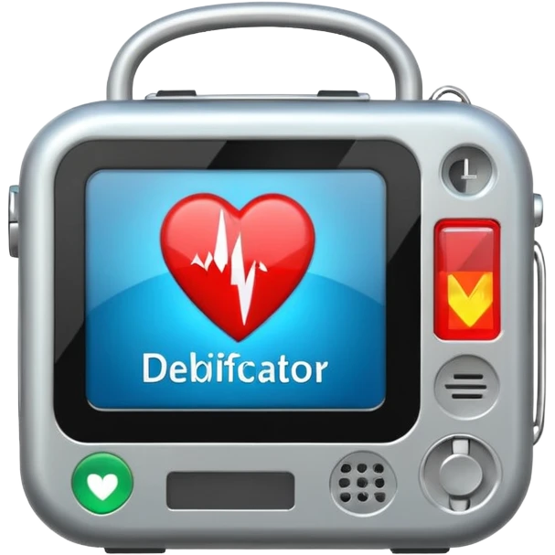 Medical defibrillator  emoji