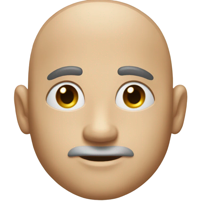 Bald emoji
