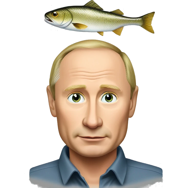 Putin on the fishin emoji